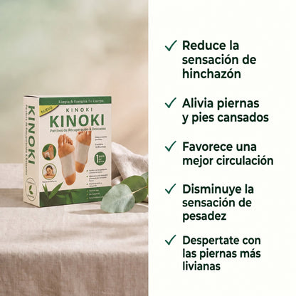 Parches para reducir la hinchazón